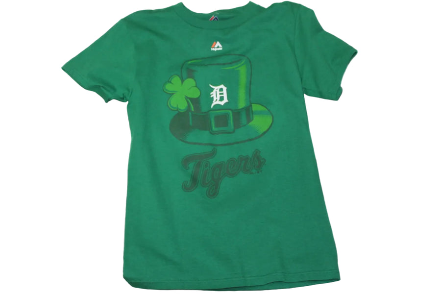 MLB - Men's Majestic Detroit Tigers St. Patty's T-Shirt - Green