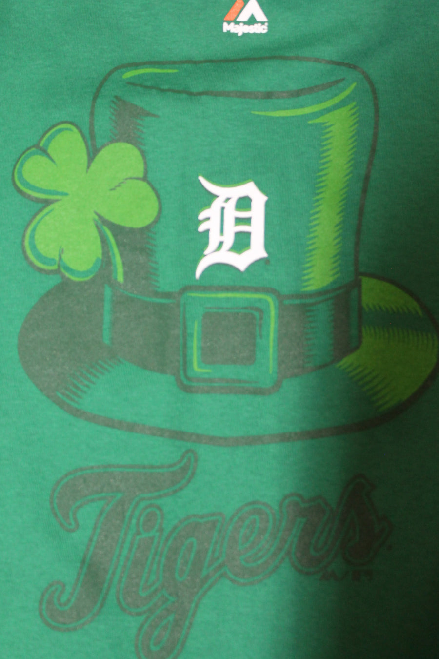 MLB - Men's Majestic Detroit Tigers St. Patty's T-Shirt - Green
