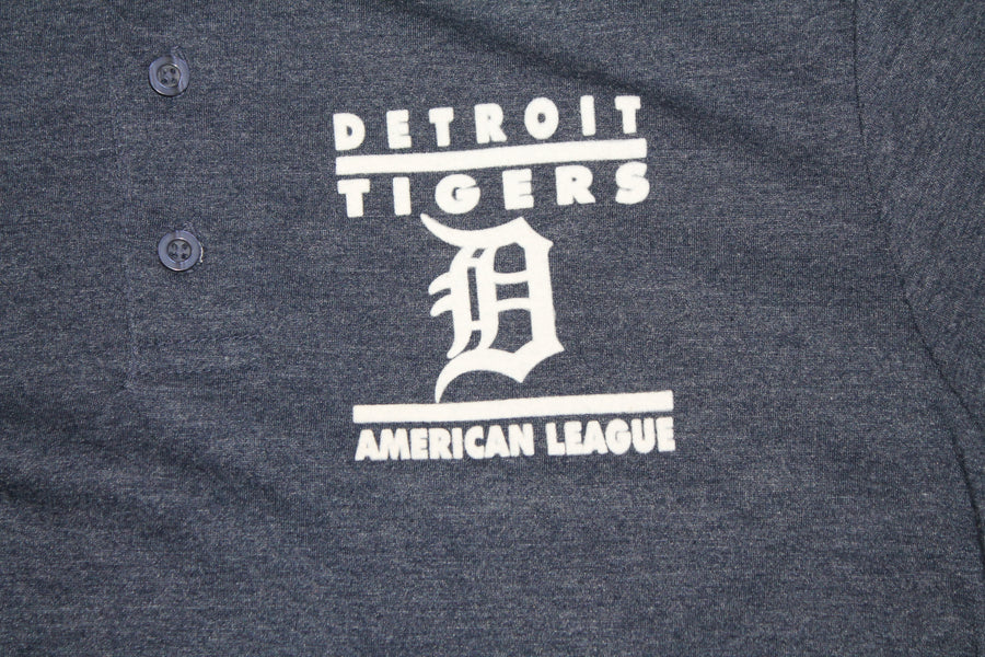 MLB Detroit Tigers Men's Majestic Polo Shirt - Golf Shirt - Medium