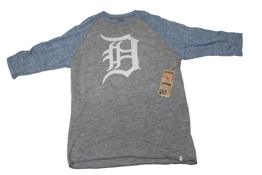 MLB Detroit Tigers Men's '47 Brand 3/4 Tee