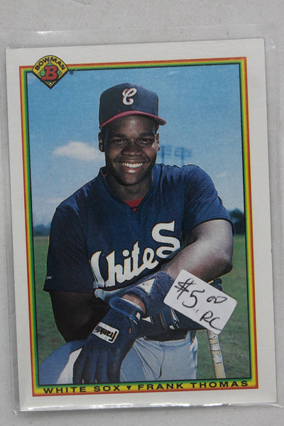 Frank Thomas 1990 Bowman Rookie Card