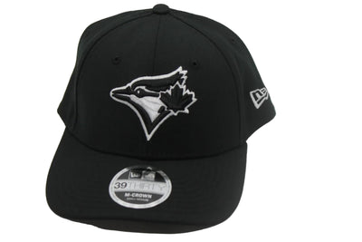 MLB Toronto Blue Jays New Era 39THIRTY "M-Crown" Black Flex Hat
