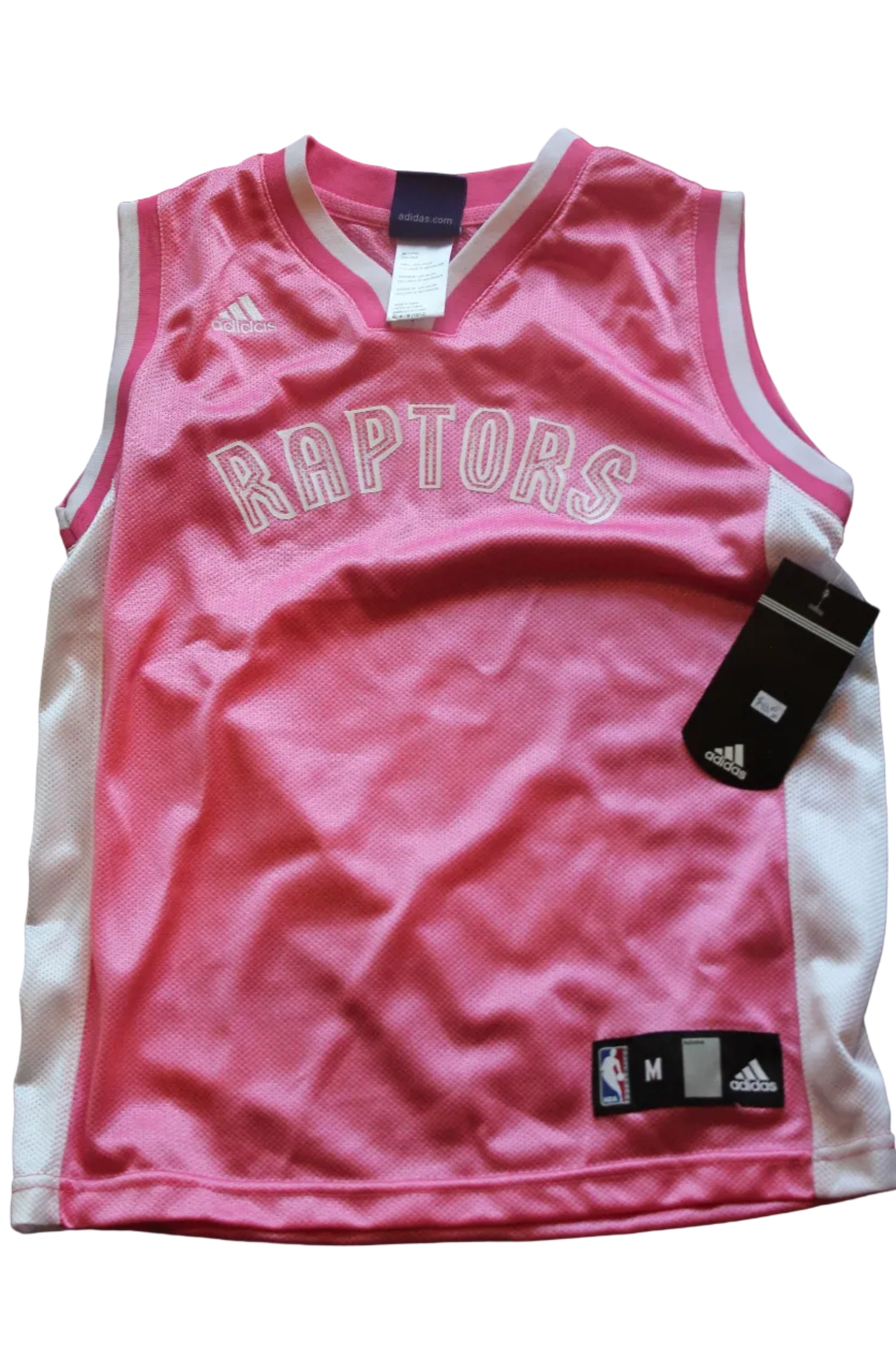 NBA Toronto Raptors Youth Pink Jersey