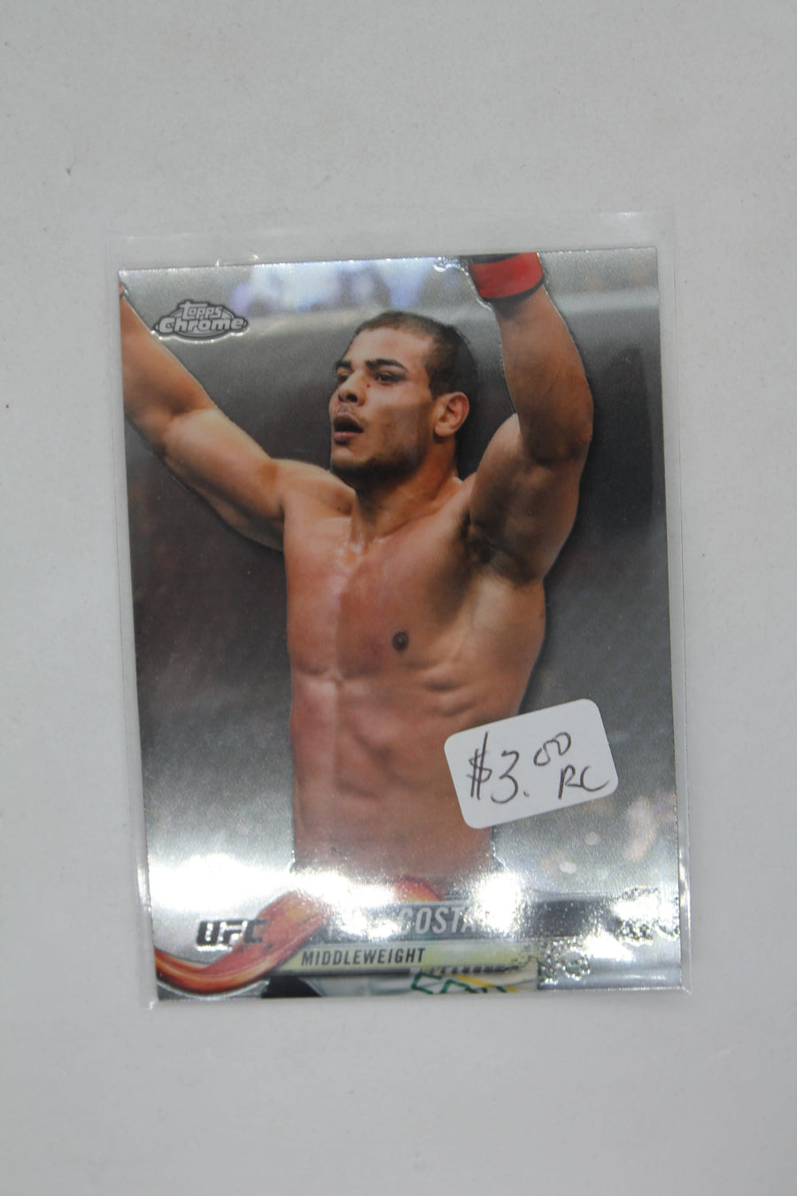 Paulo Costa 2018 Topps Chrome UFC - [Base] #49 - Rookie Card