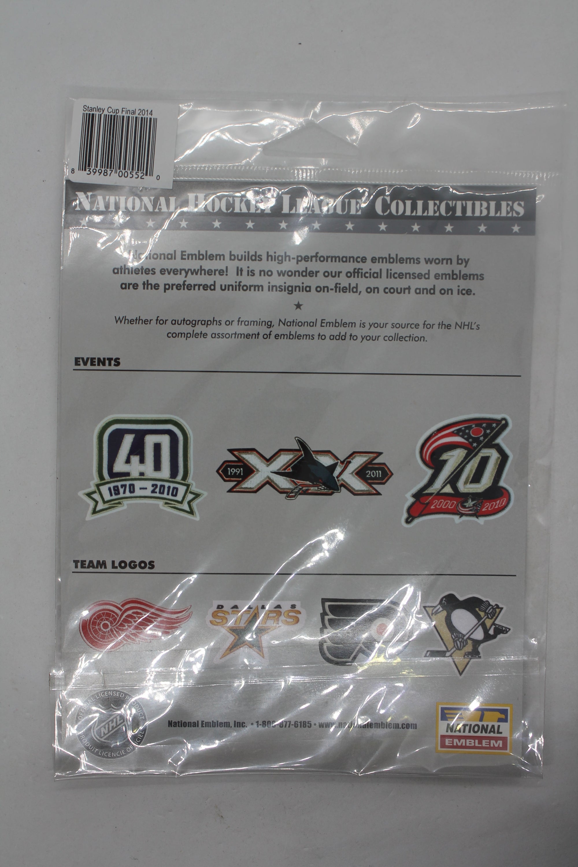 NHL 2014 NHL Stanley Cup Final Authentic Collectible Emblem