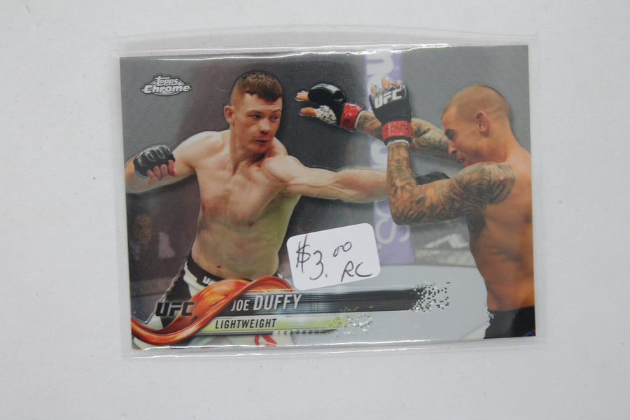 Joe Duffy 2018 Topps Chrome UFC - [Base] #17 - Rookie Card