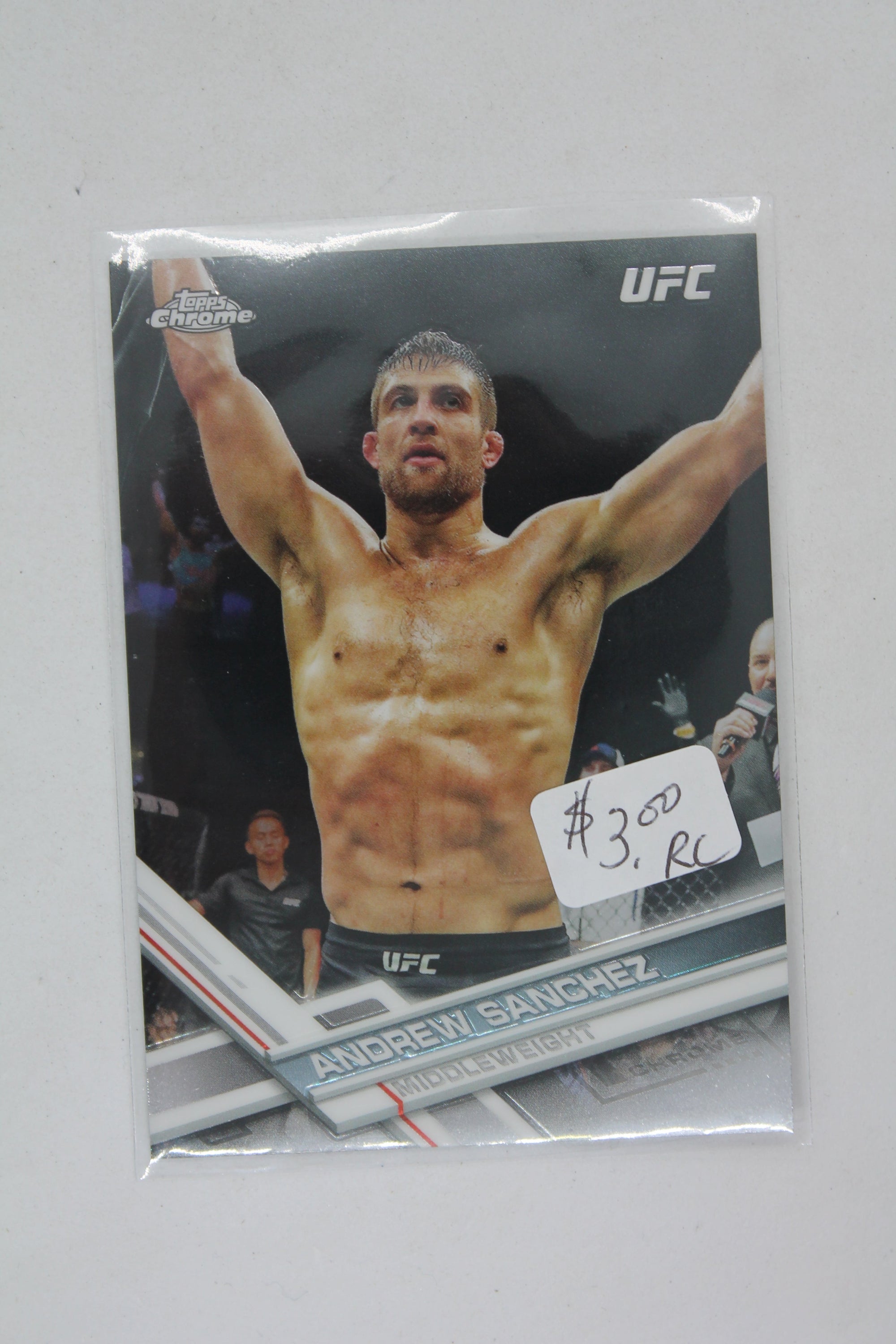 Andrew Sanchez 2017 Topps Chrome UFC - [Base] #10 - Rookie Card