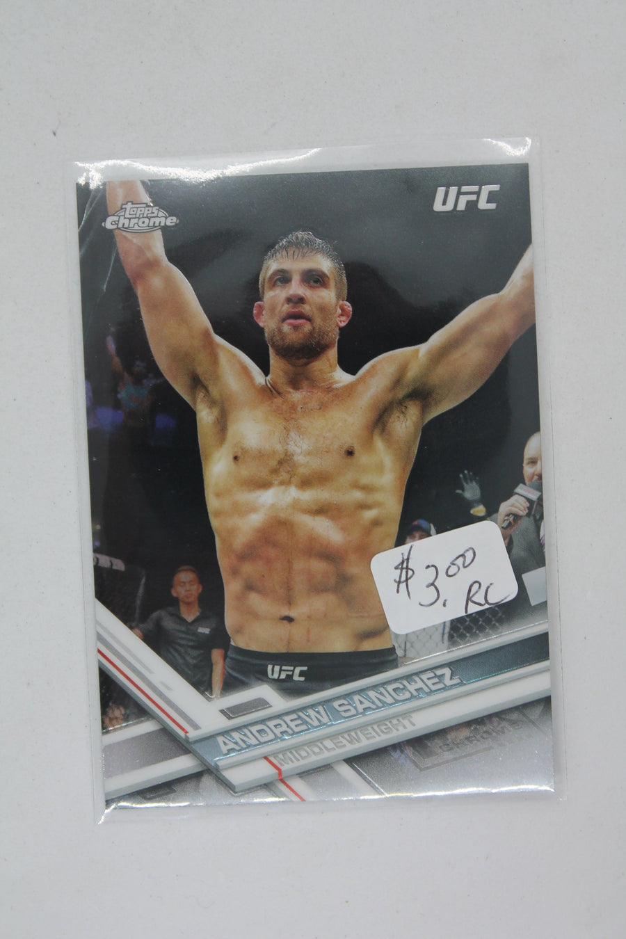 Andrew Sanchez 2017 Topps Chrome UFC - [Base] #10 - Rookie Card