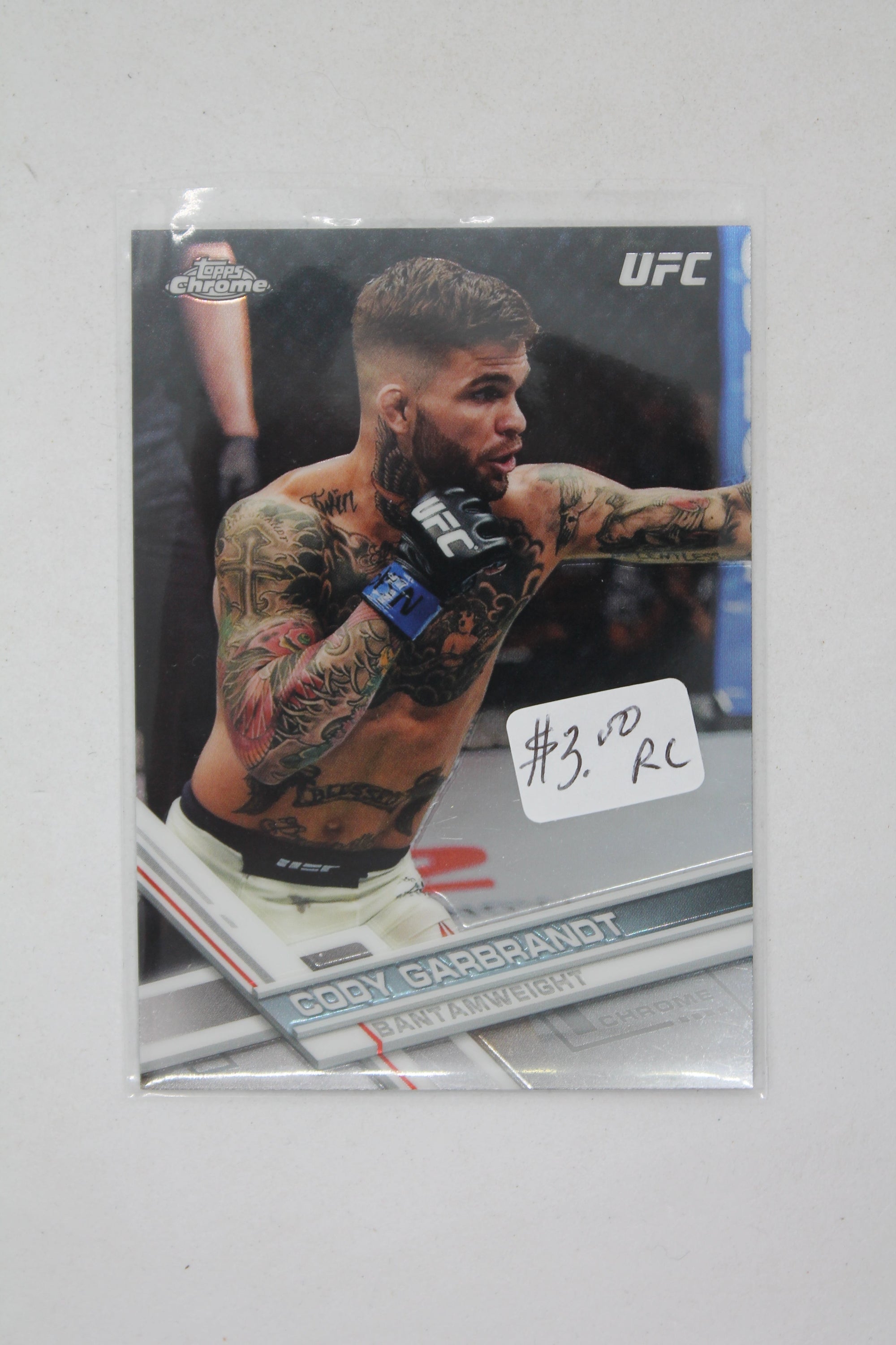 Cody Garbrandt 2017 Topps Chrome UFC - [Base] #58 - Rookie Card