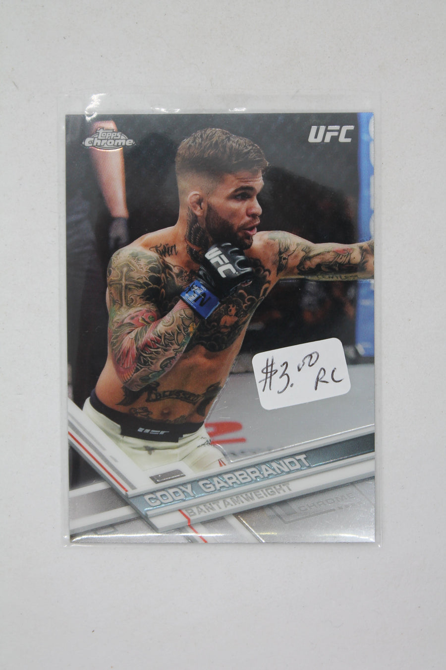 Cody Garbrandt 2017 Topps Chrome UFC - [Base] #58 - Rookie Card