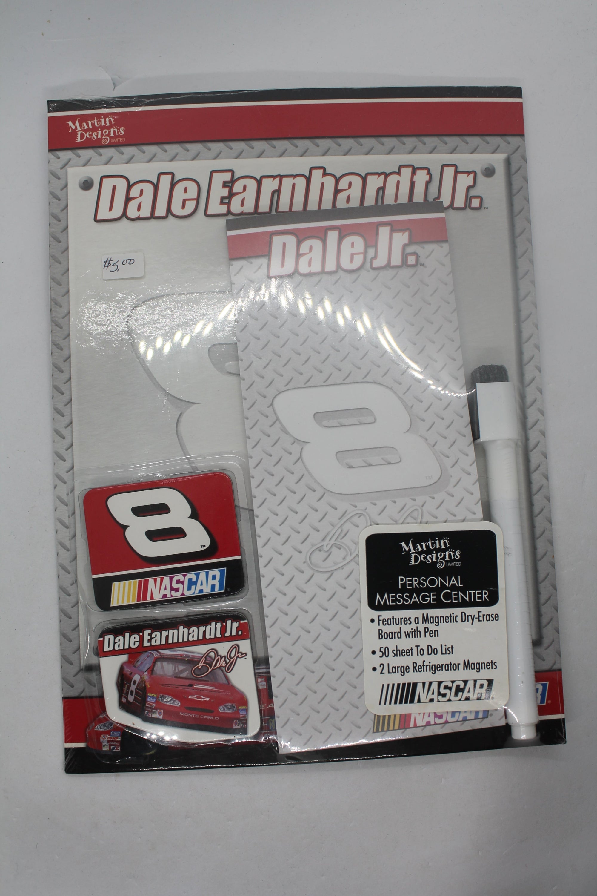 Dale Earnhardt Jr. #8 Personal Message Centre - Dry Erase will likely need to be replaced
