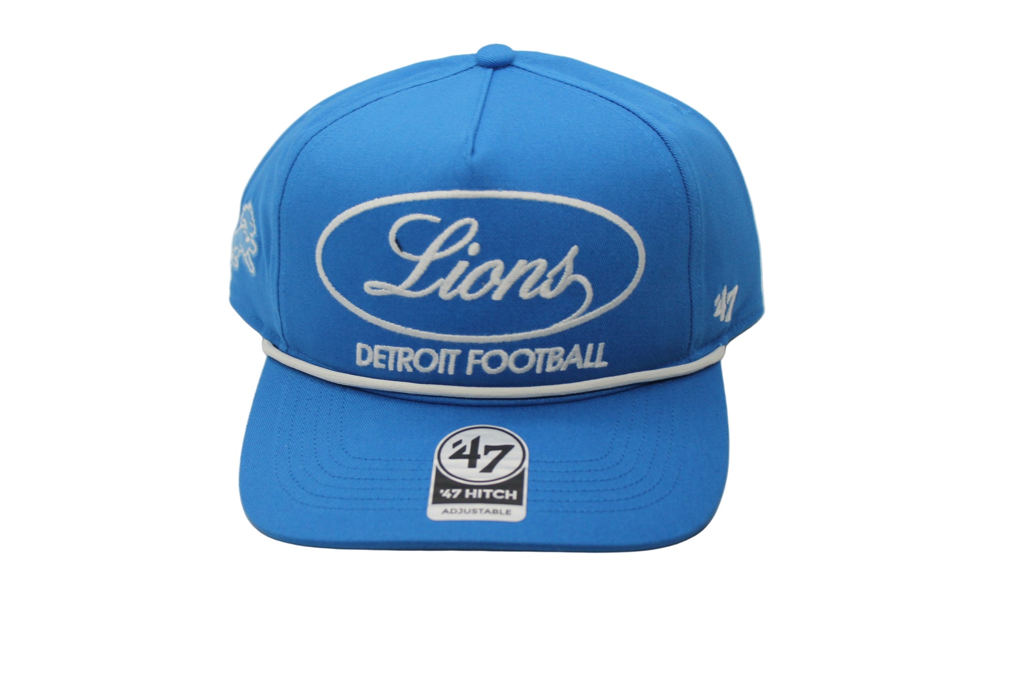 NFL Detroit Lions '47 Brand "Foundation" Hitch Snapback Hat (Blue)