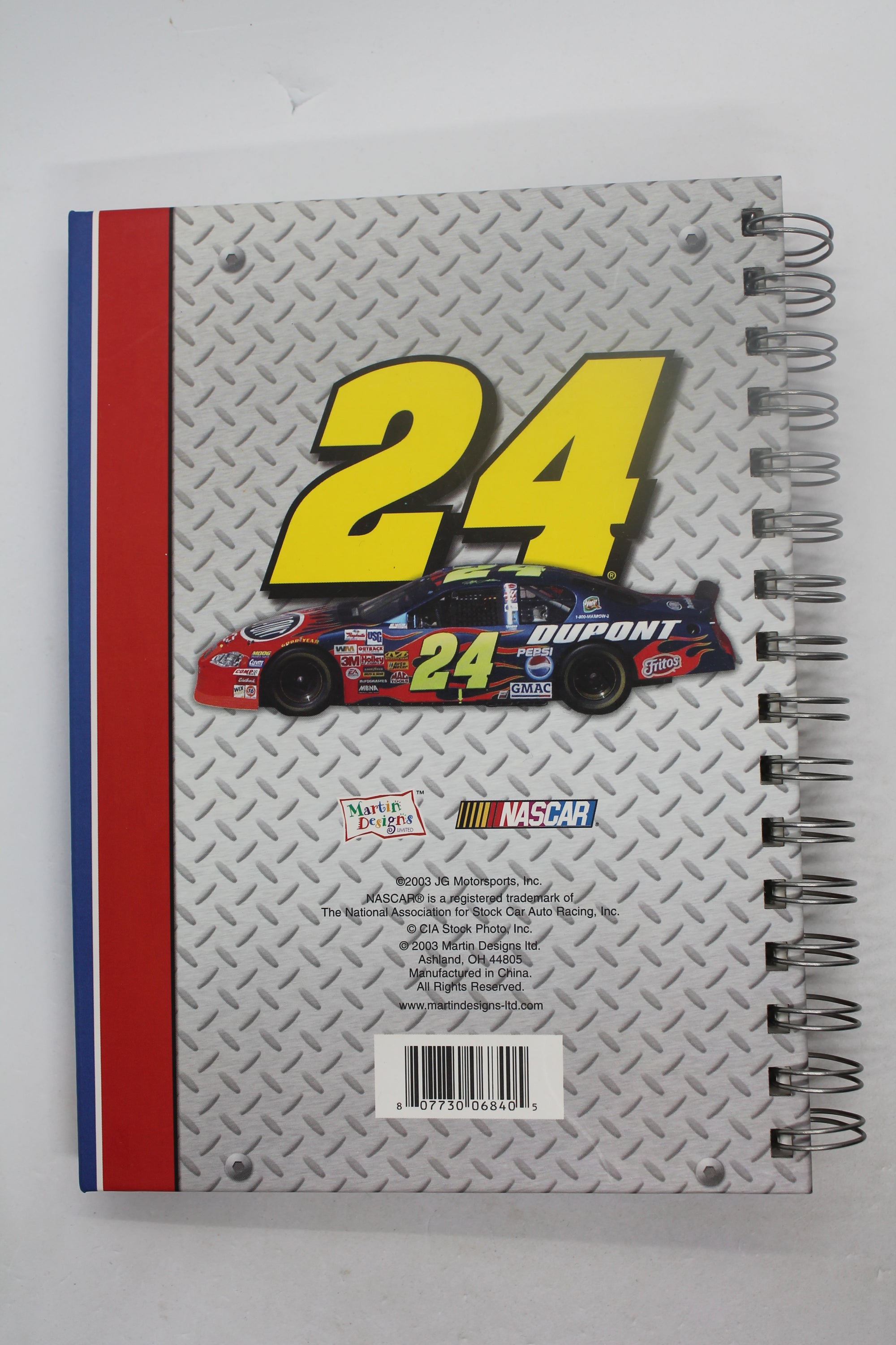 Jeff Gordon #24 Personal Journal