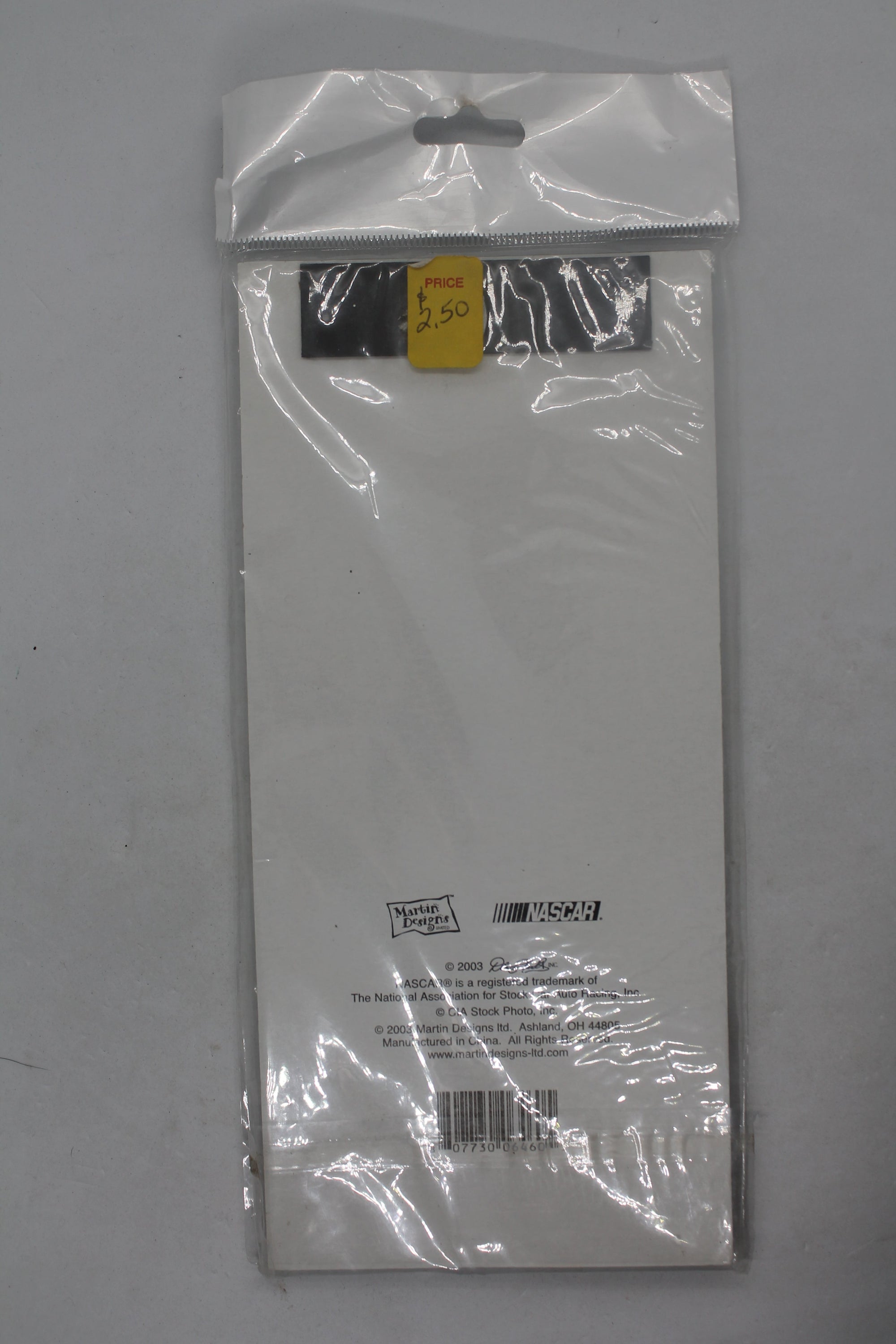NASCAR - Dale Earnhardt Sr. #3 Magnetic Memo Pad - 60 Sheets