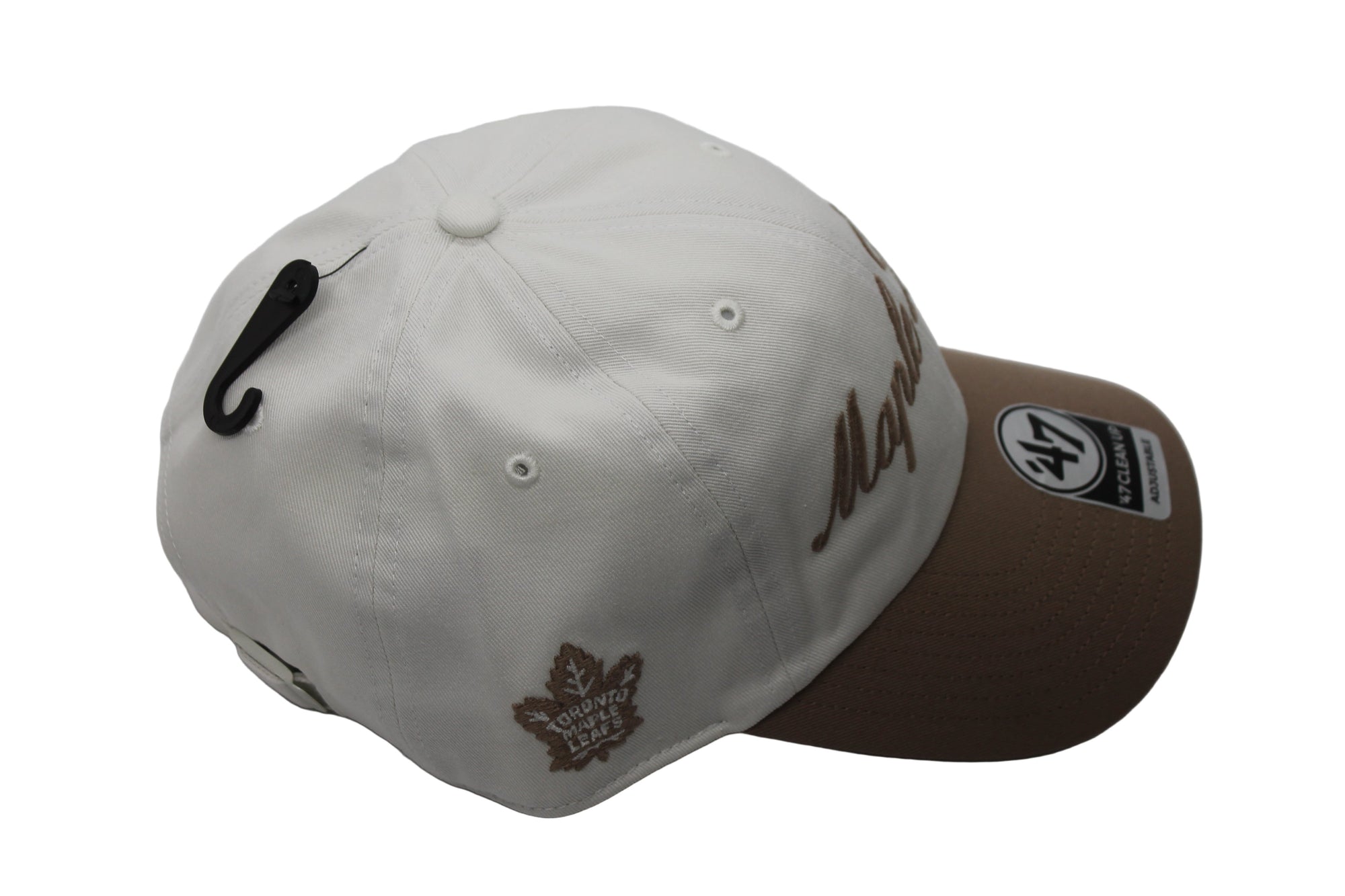 NHL Toronto Maple Leafs '47 Brand "Foundation" Clean Up Adjustable Hat (sandstone/cream)