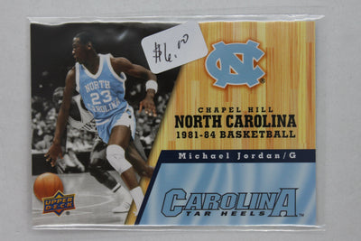 Michael Jordan 2010-11 UD North Carolina Basketball - [Base] #43