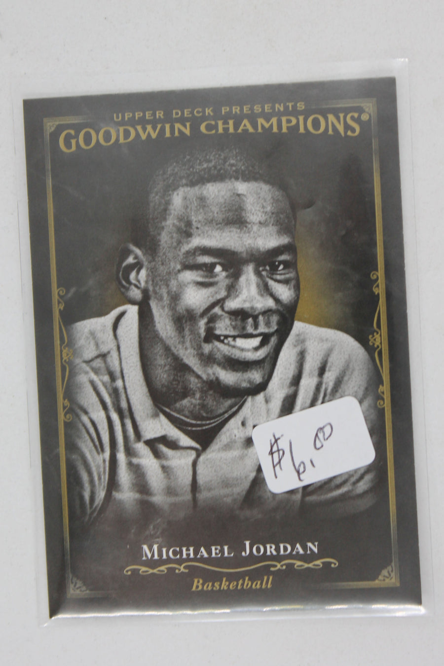 Michael Jordan 2016 Upper Deck Goodwin Champions - [Base] #104 Black & White
