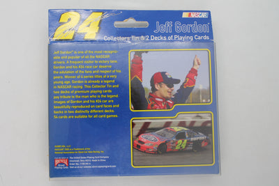 NASCAR Jeff Gordon #24 Bicycle Playing Cards - 2 decks in Collector Tin