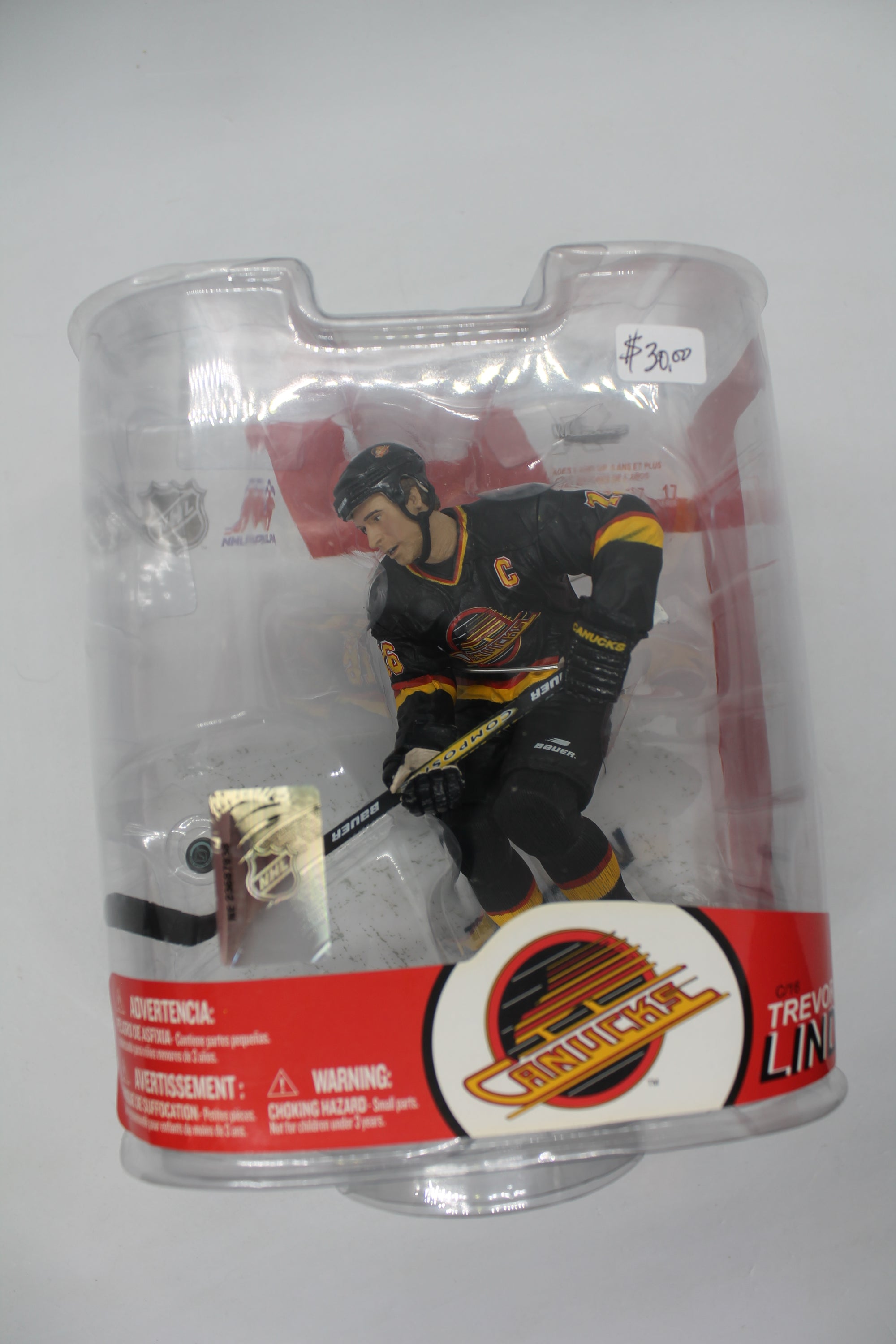 Trevor Linden Mcfarlane SportsPicks NHL Series 17 Figure - Vancouver Canucks