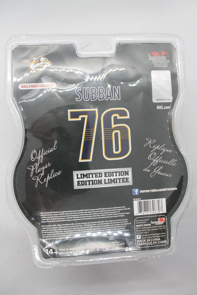 P.K. Subban - Yellow JERSEY Figures IMPORTS DRAGON NASHVILLE PREDATORS