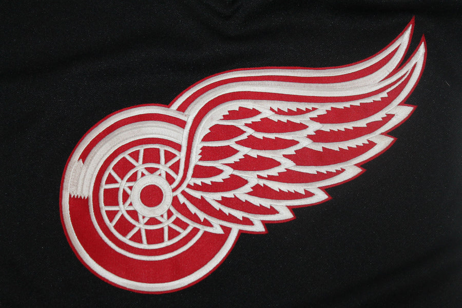 NHL Detroit Red Wings (Black) Men's Reebok Jersey - Size XXLarge