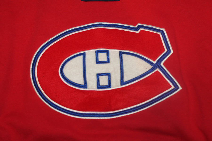 NHL Montreal Canadiens Men's Fanatics Lacer Hoodie (Red & Blue)