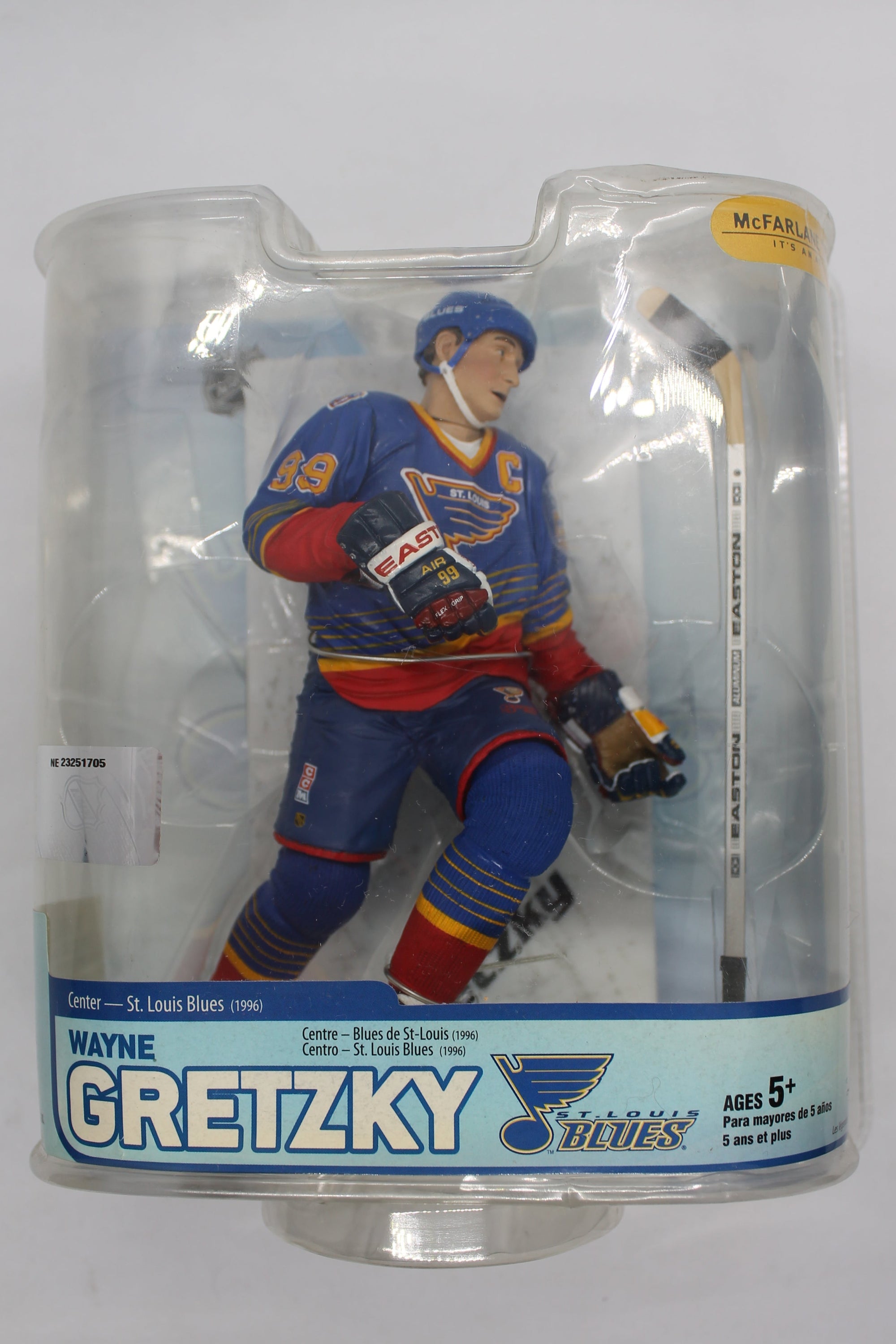 Wayne Gretzky McFarlane NHL Legends Series 5  Blues 6" Action Figure 2007