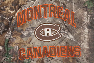 NHL Montreal Canadiens Men's Parot Realtree Fleece OTH Camo Hoodie - XXLarge
