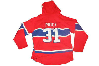 NHL Alumni Player - Price #31 - Montreal Canadiens Men's '47 Brand Lacer Hoodie