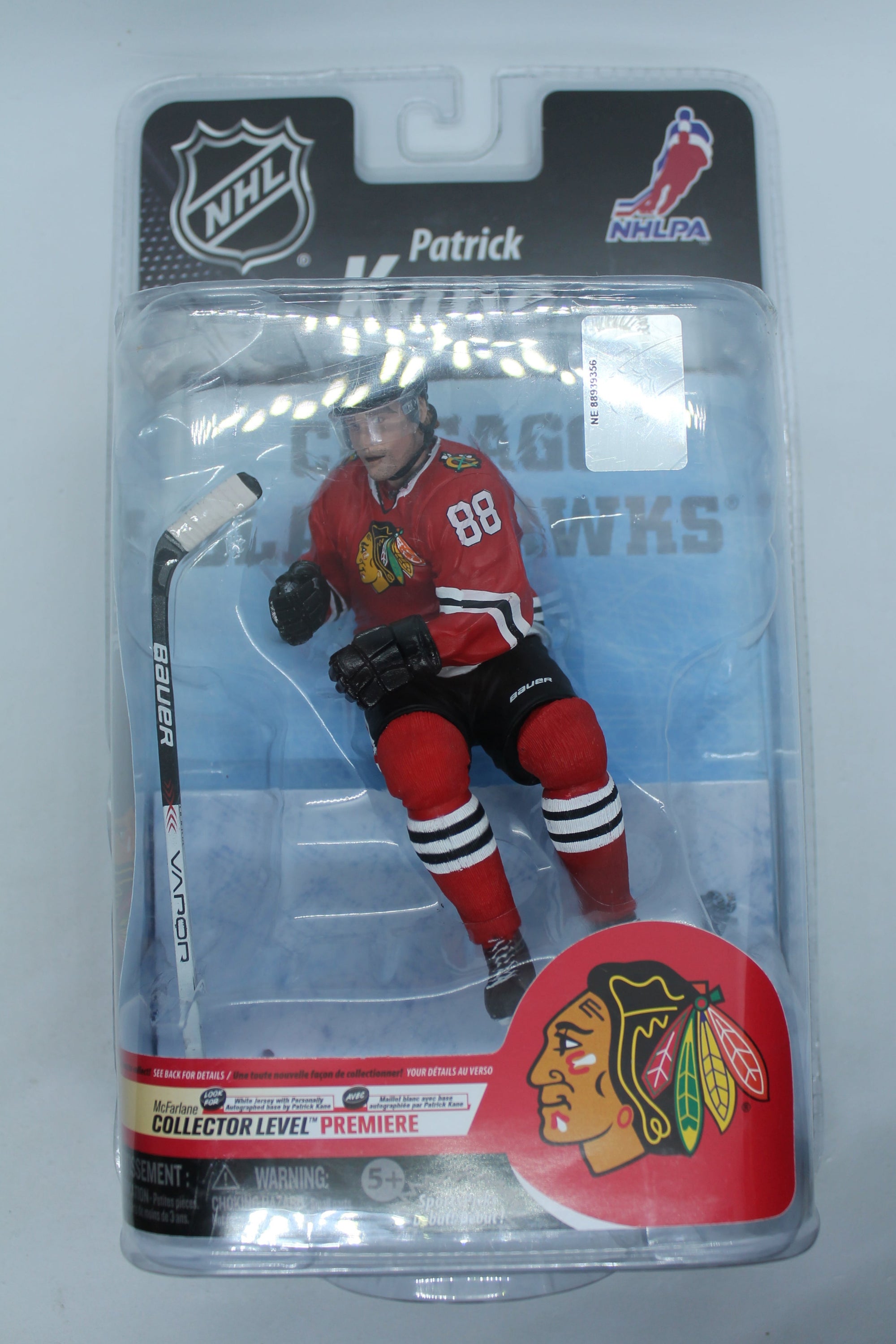 Patrick Kane Series 25 Red Jersey McFarlane - Chicago Blackhawks