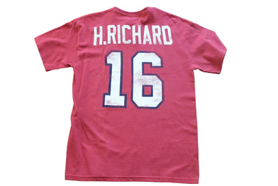 NHL Montreal Canadiens Henri Richard #16 OTH Alumni Men's Tee - Red - Medium