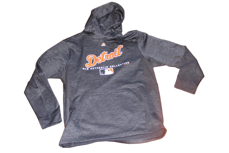 MLB Detroit Tigers Men's Majestic Authentic Collection Hoodie