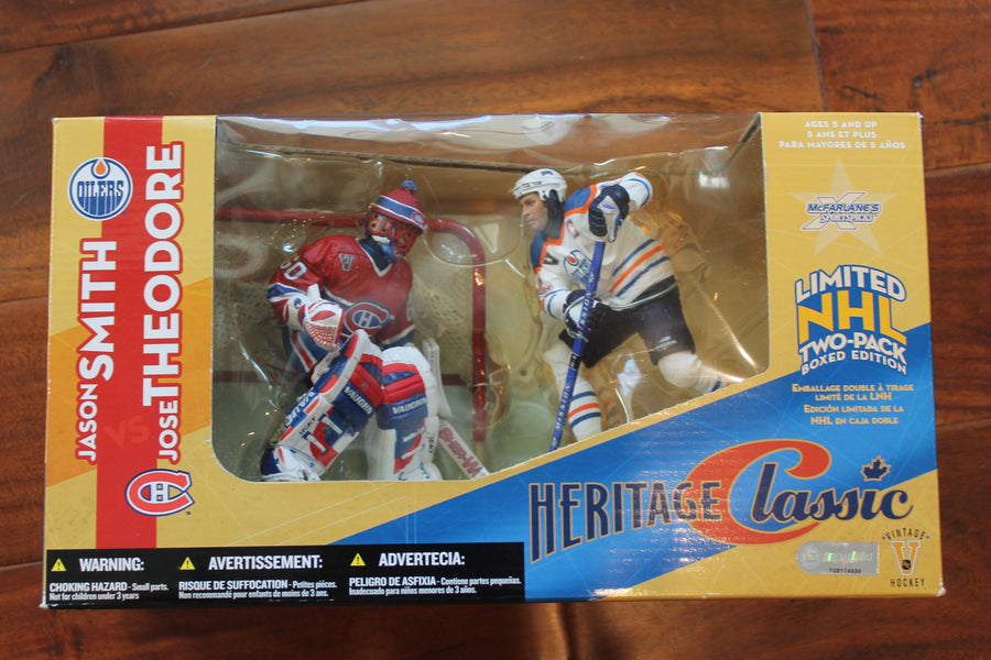 Jose Theodore & Jason Smith Mcfarlane - NHL SportsPicks Heritage Classic - 2 Pack - 2004