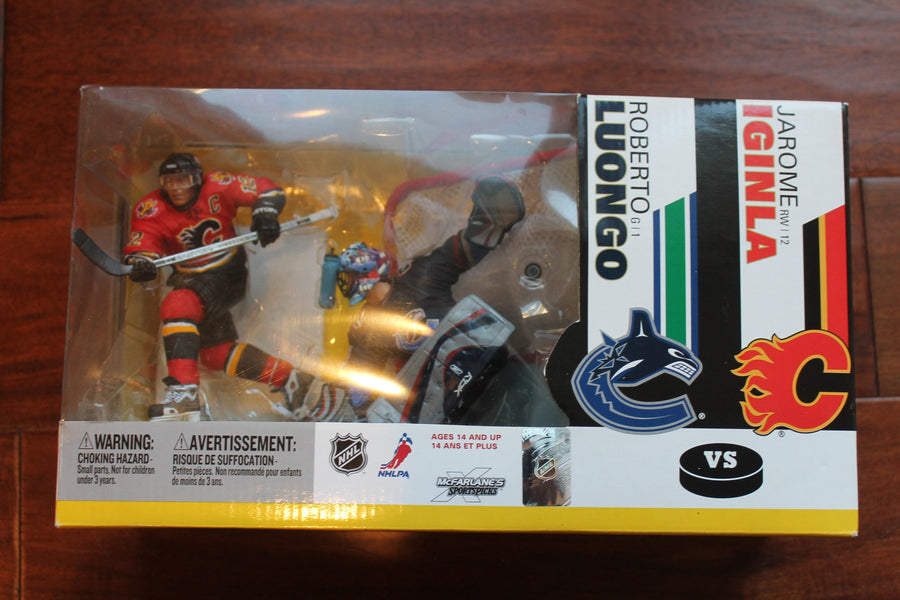 Jarome Iginla & Roberto Luongo Mcfarlane - NHL SportsPicks - 2 Pack - 2007