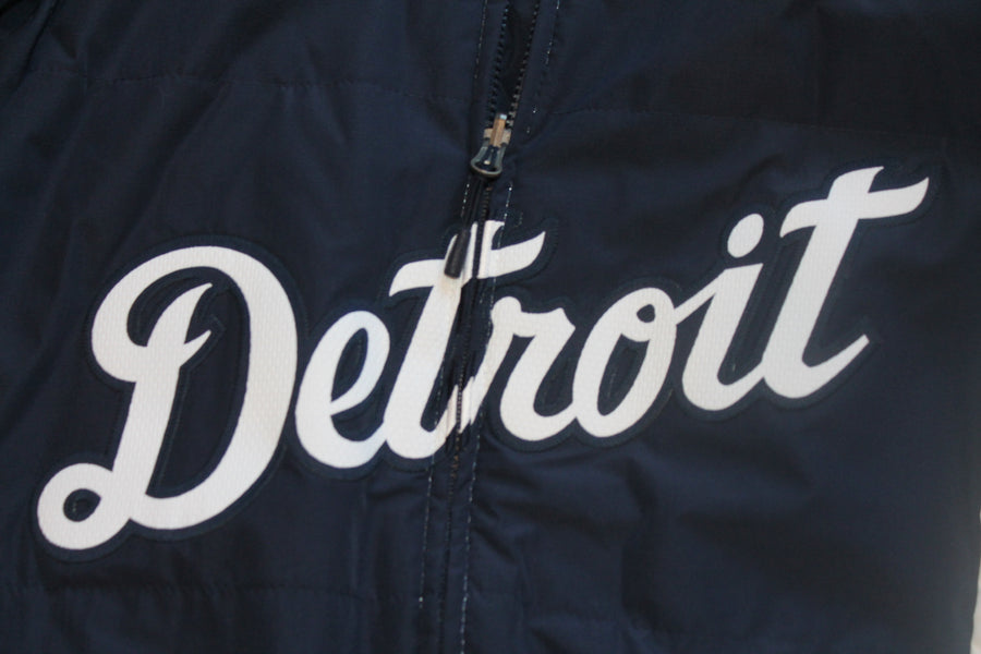 MLB Detroit Tigers Men's Thermabase Double Climate Jacket - Majestic Authentic