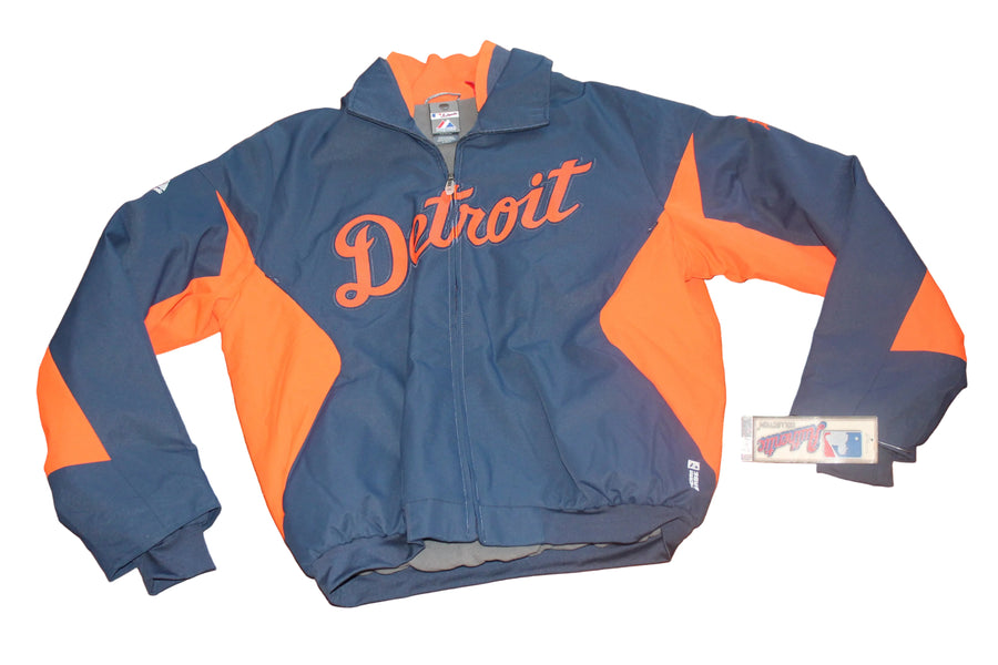 MLB Detroit Tigers Men's Thermabase Premier Jacket - Majestic Authentic