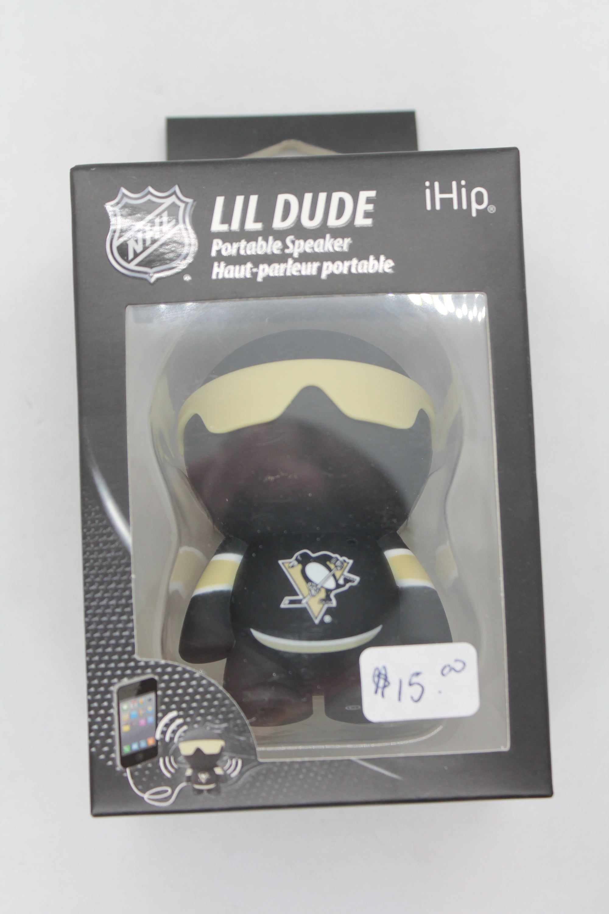 NHL Pittsburgh Penguins iHip Lil Dude Portable Speaker