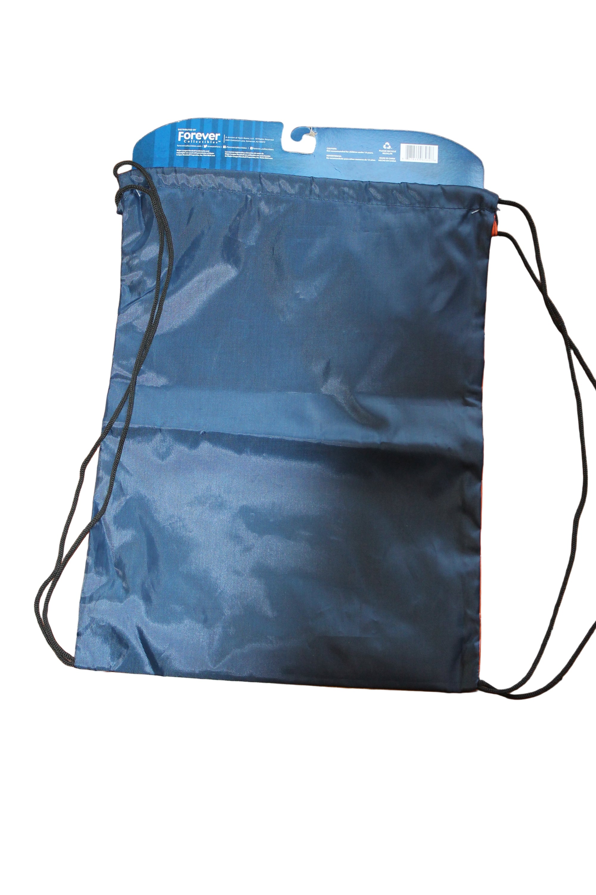 MLB Detroit Tigers Drawstring Backpack - Orange, White & Blue