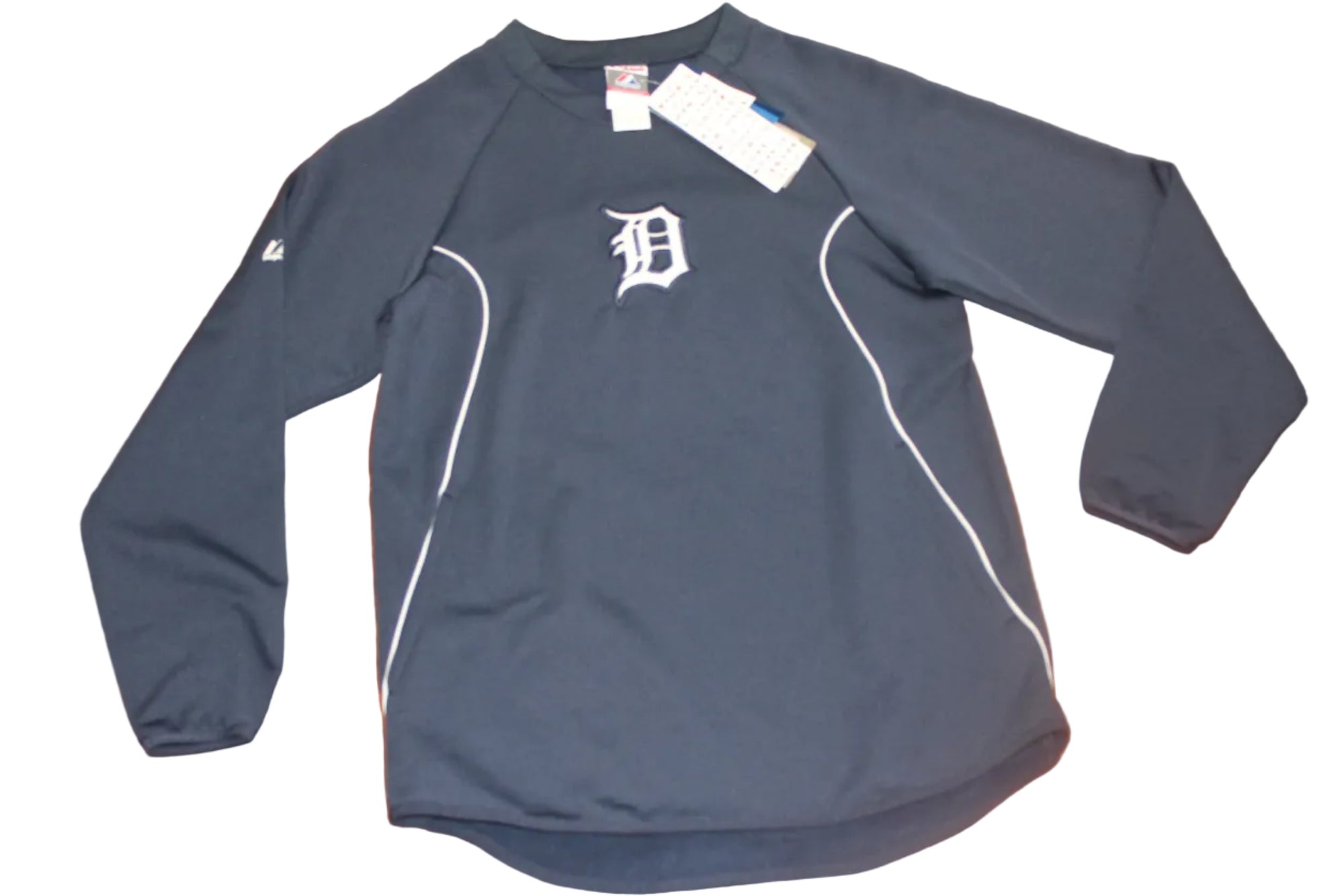 MLB Detroit Tigers Men's Long Sleeve  - Majestic - Authentic Collection - Small