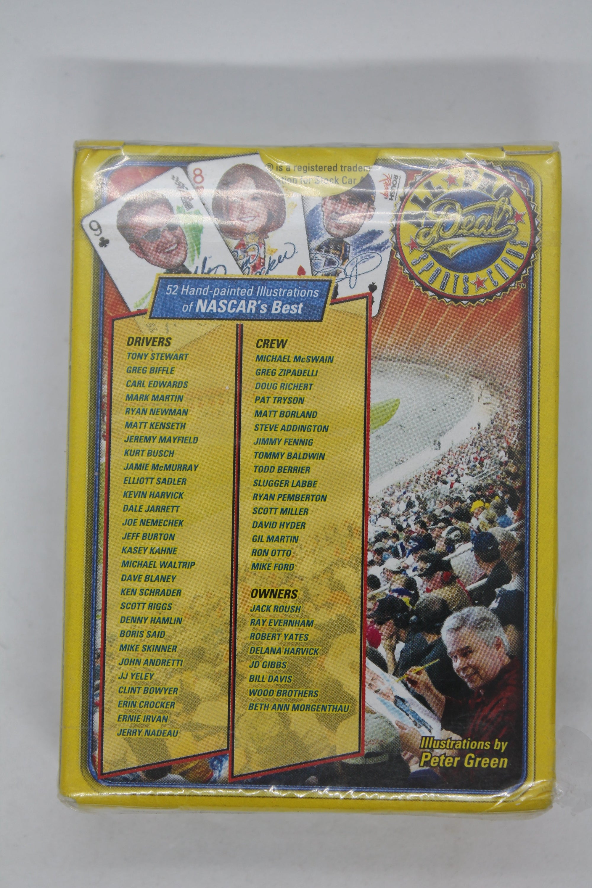 ALLPRO DEAL sports Cards Nascar Racing Playing Cards 1st Edition Set (NEW Sealed Box)