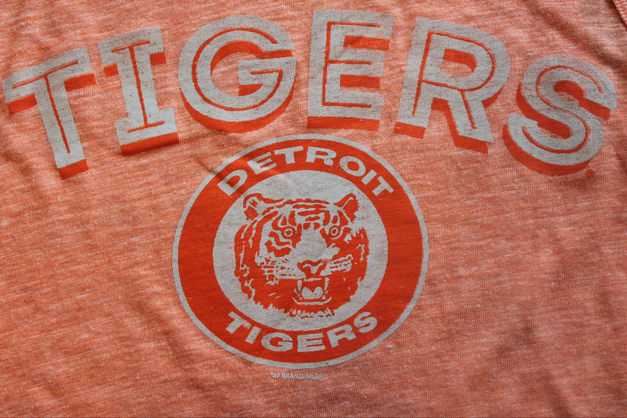MLB Detroit Tigers Men's '47 Brand Cooperstown Collection Tank (Orange)