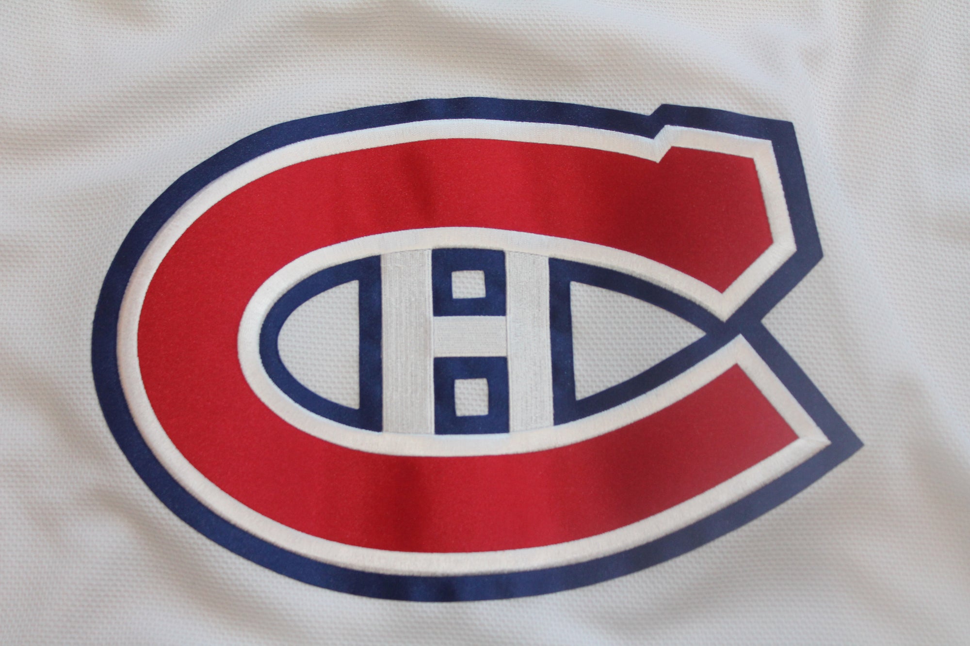NHL Montreal Canadiens Men's Blank Back Reebok Away Jersey - XLarge