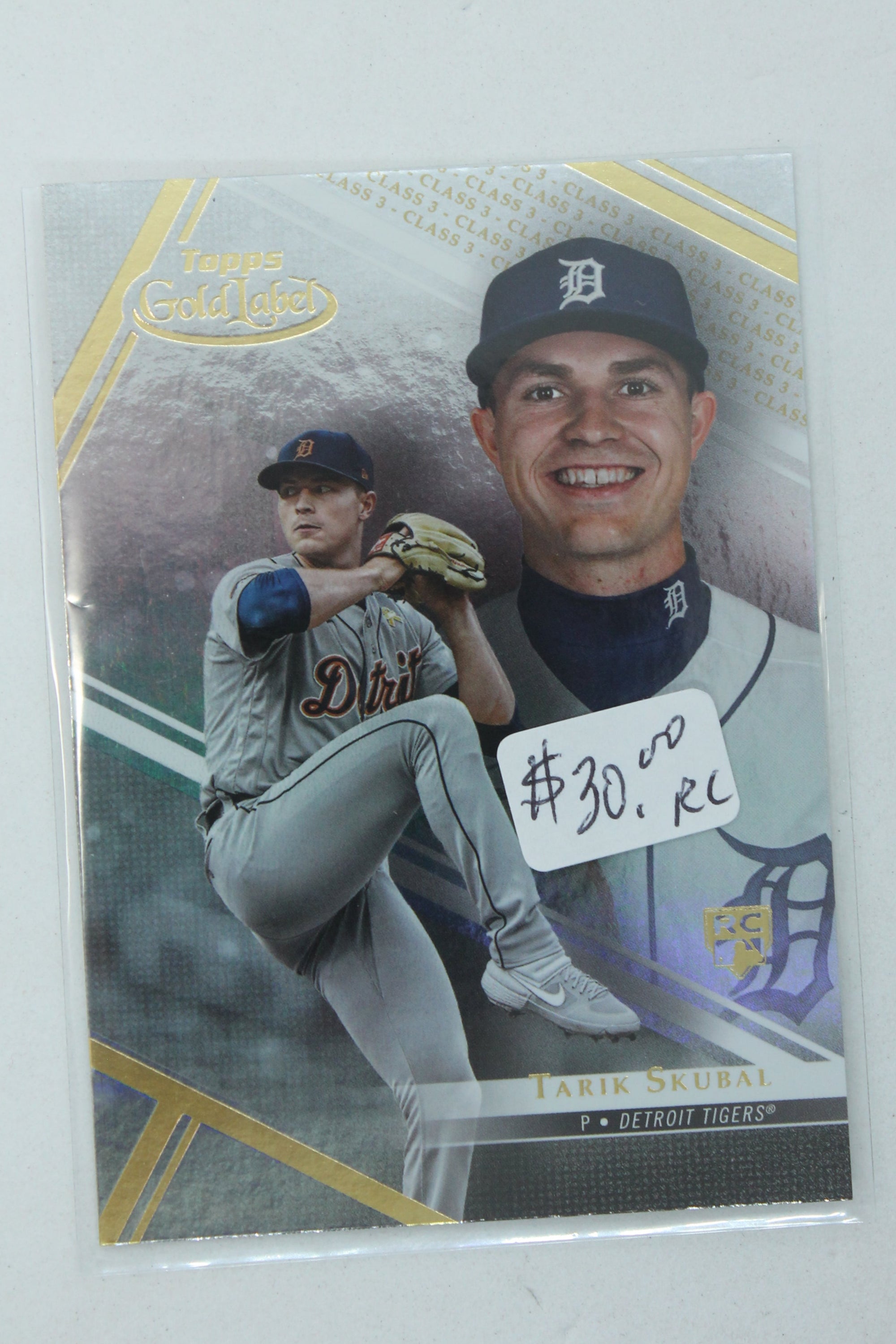Tarik Skubal 2021 Topps Gold Label Rookie Card
