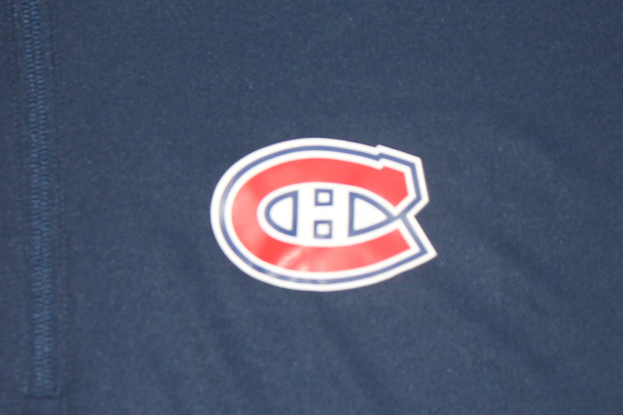 NHL Montreal Canadiens Men's Fanatics 1/4 Zip Pullover - XXLarge