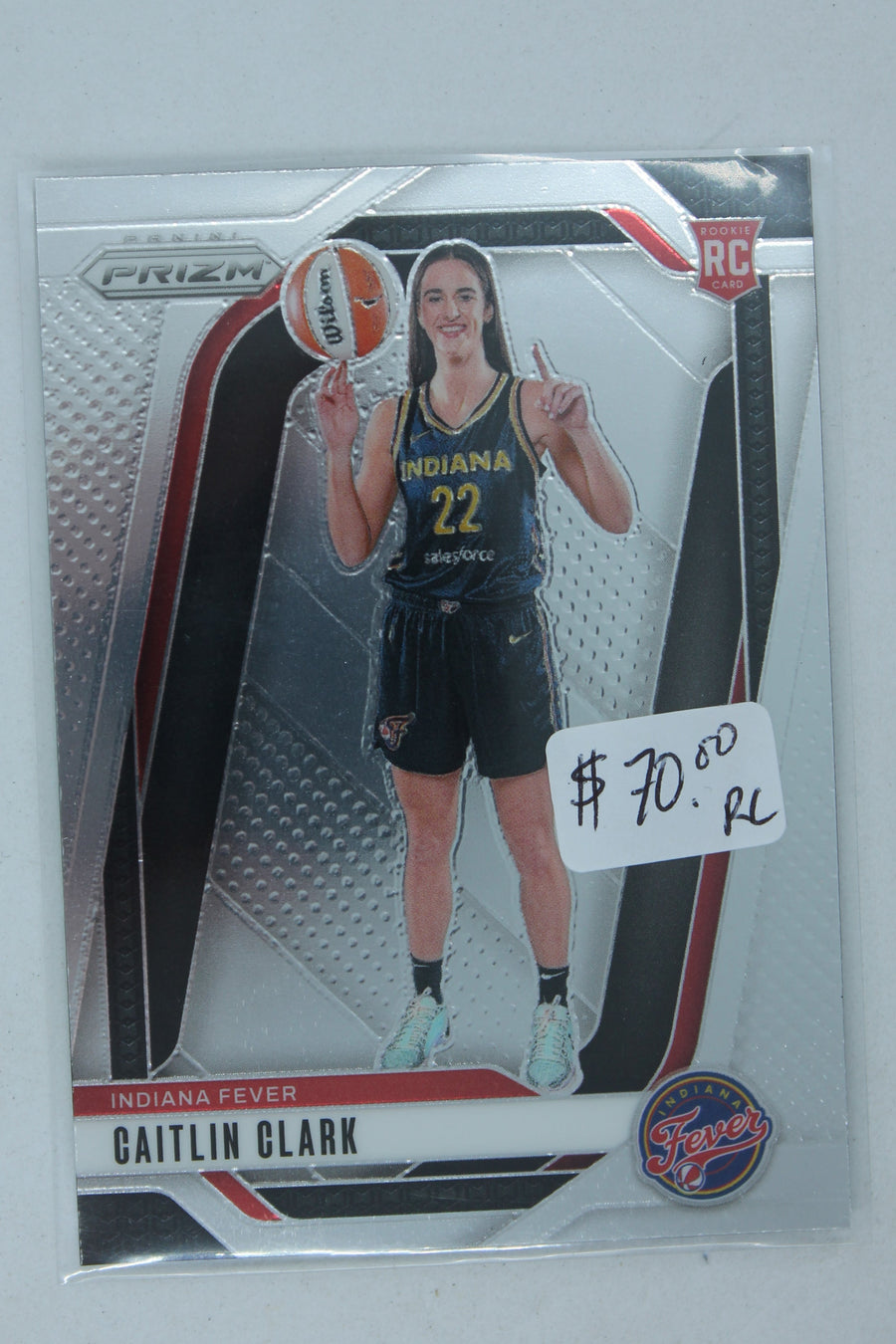 Caitlin Clark 2024 Panini Prizm WNBA Rookie Card