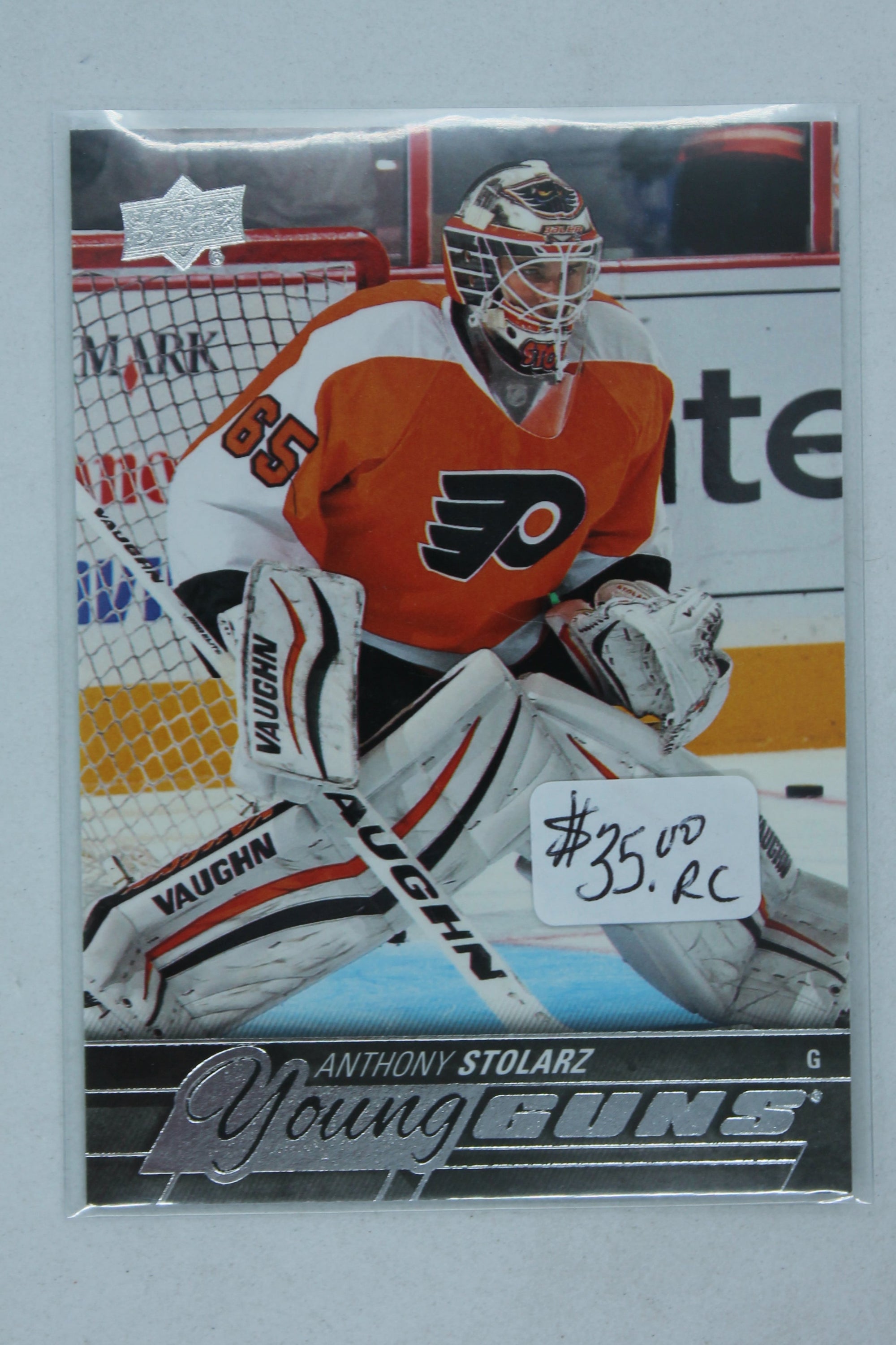 Anthony Stolarz 2015-16 Upper Deck Young Guns - Rookie Card