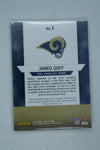 Jared Goff 2016 Panini National Convention - Rookie Relics #1 - Rookie Year Card