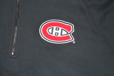 NHL Montreal Canadiens Men's 47 Brand Pullover 1/4 Zip - XXLarge