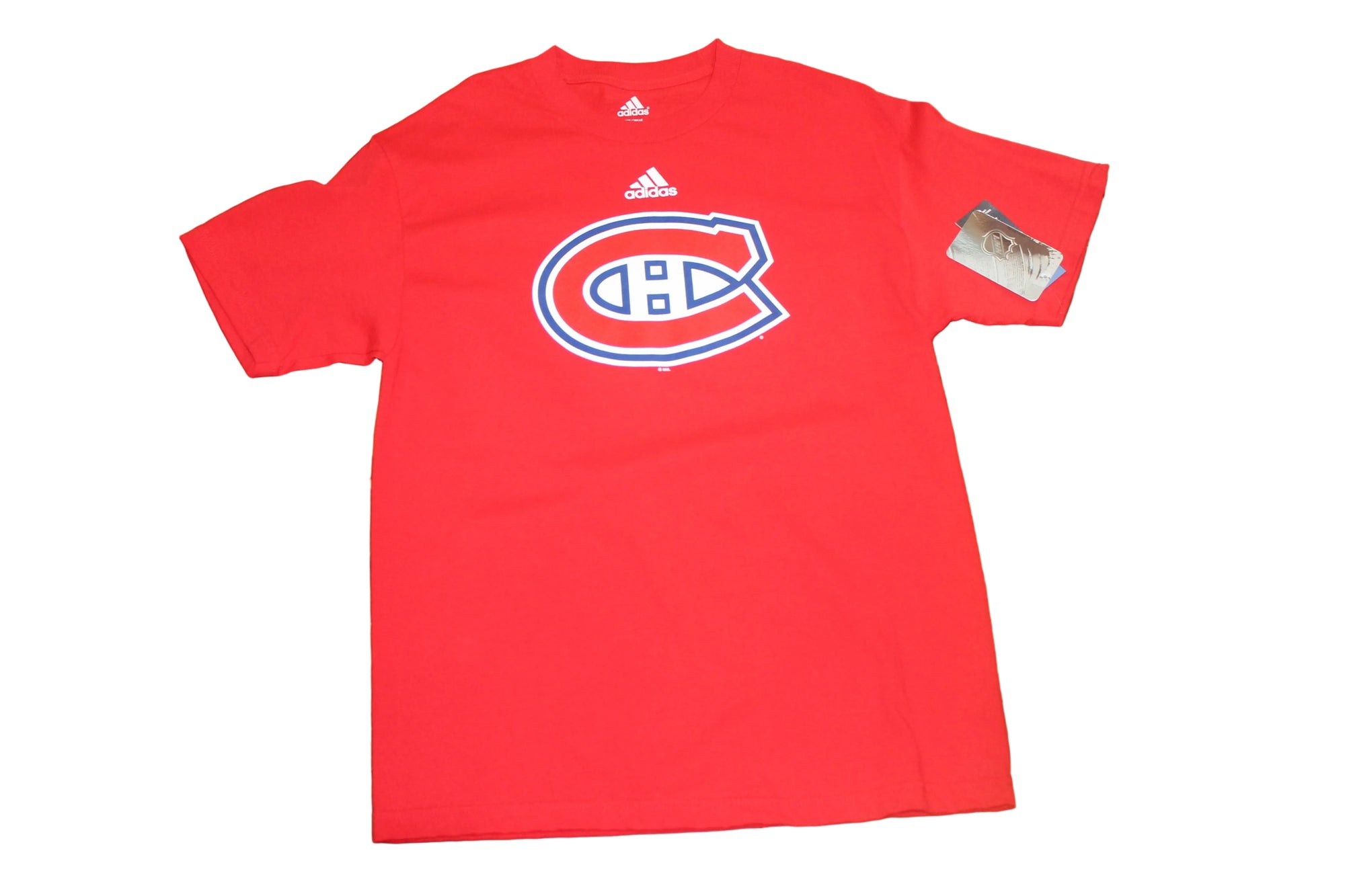 NHL Montreal Canadiens Men's Adidas Logo Tee - Large