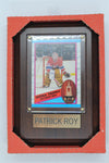 NHL Montreal Canadiens Patrick Roy Plaque with Card